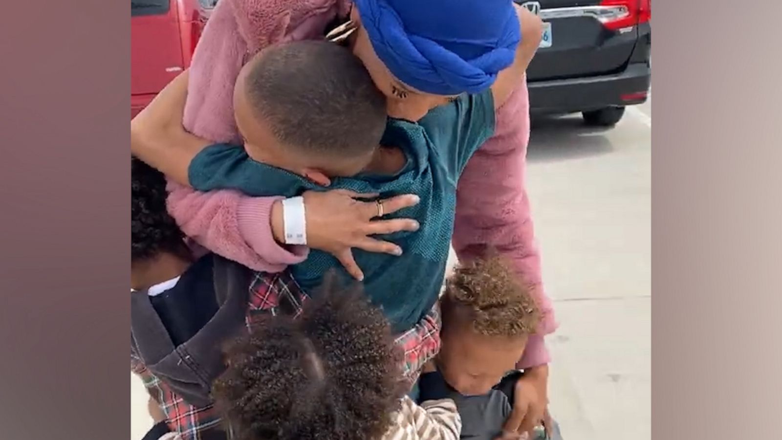 VIDEO: Woman surprised by loved ones after final round of chemotherapy