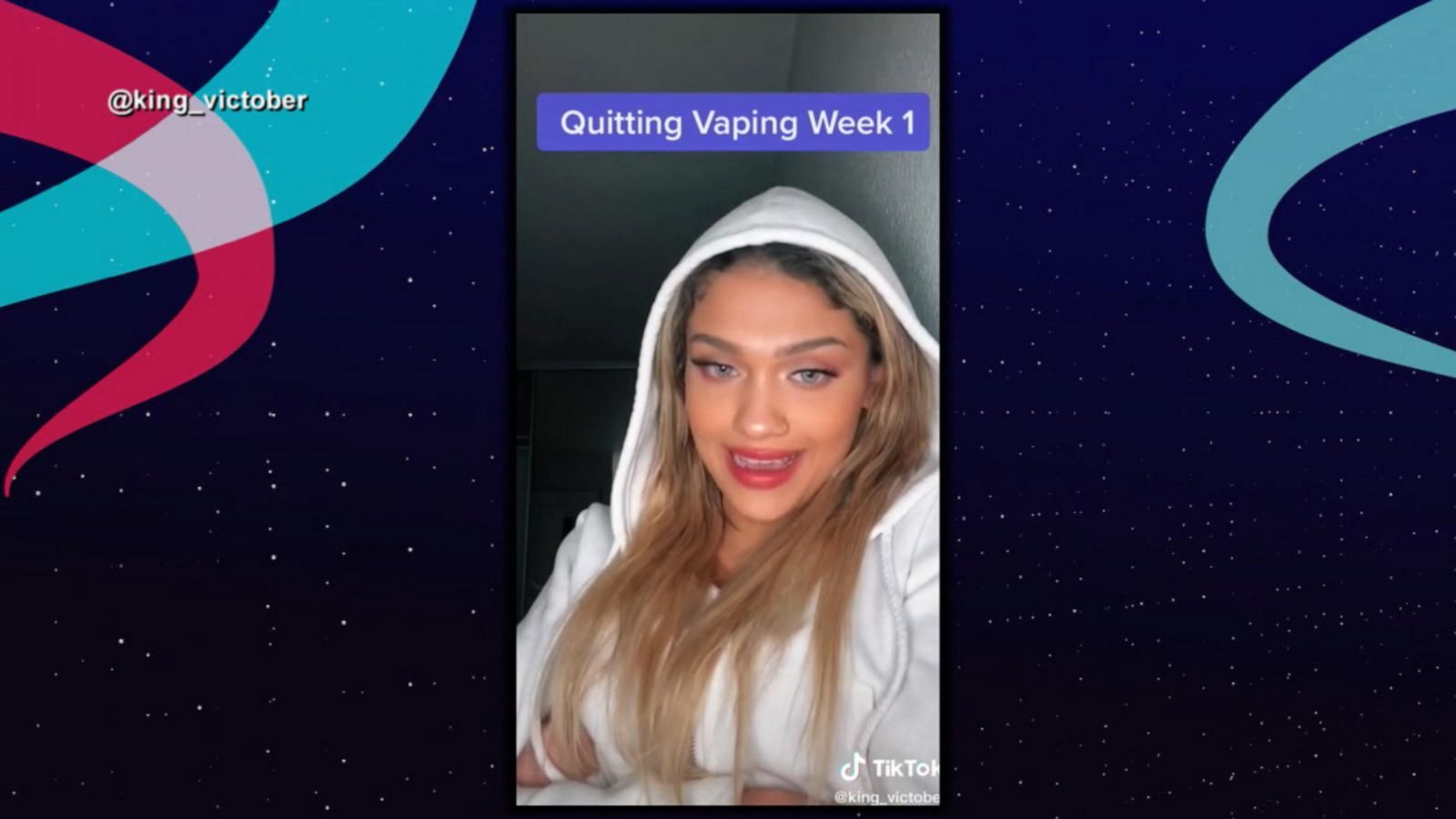 VIDEO: How TikTok influencers are getting teens and young adults to quit vaping