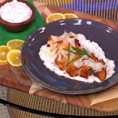 VIDEO: How to make hot 'n crispy chicken cutlets with kimchi ranch