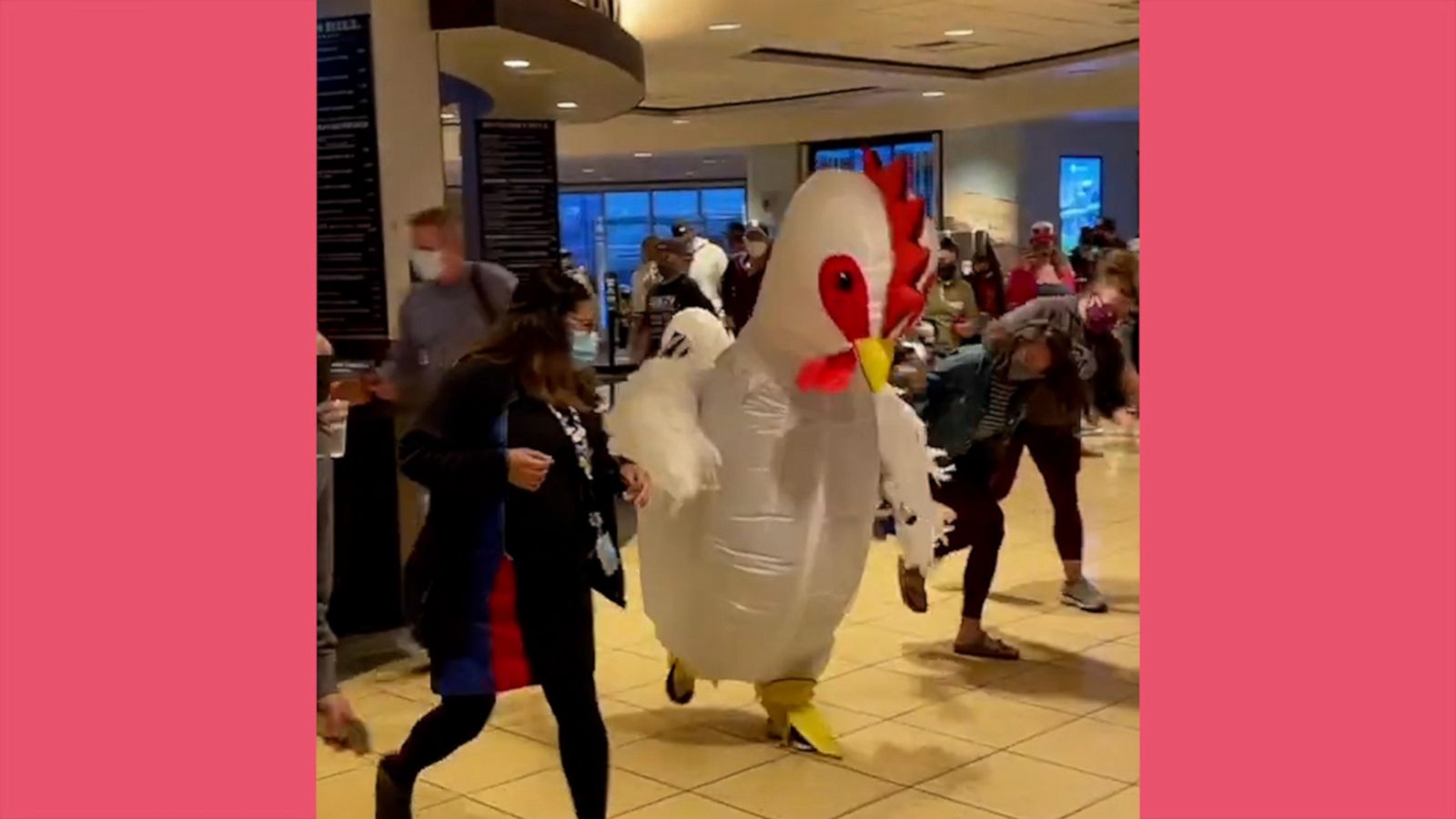 VIDEO: Dance party breaks out in an airport terminal at the San Diego International Airport