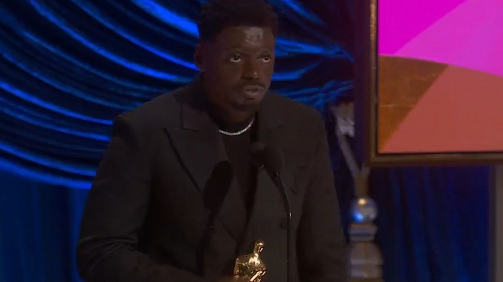 VIDEO: Daniel Kaluuya gave this speech as he accepted the Oscar for Best Supporting Actor