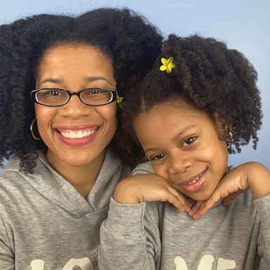 VIDEO: Mom teaches her daughter to love her natural hair 