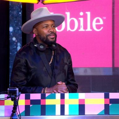 VIDEO: DJ D-Nice brings the beats to the 'GMA' Oscar after-party