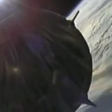 VIDEO: Unidentified object caught on camera flying close to SpaceX capsule