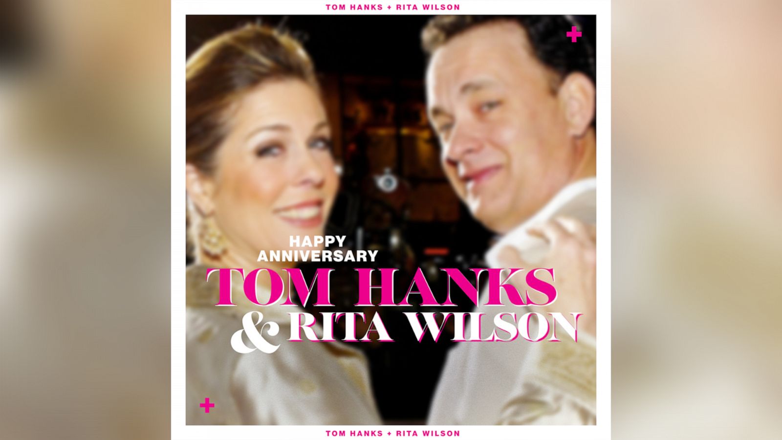 Rita Wilson and Tom Hanks Celebrate 33rd Wedding Anniversary