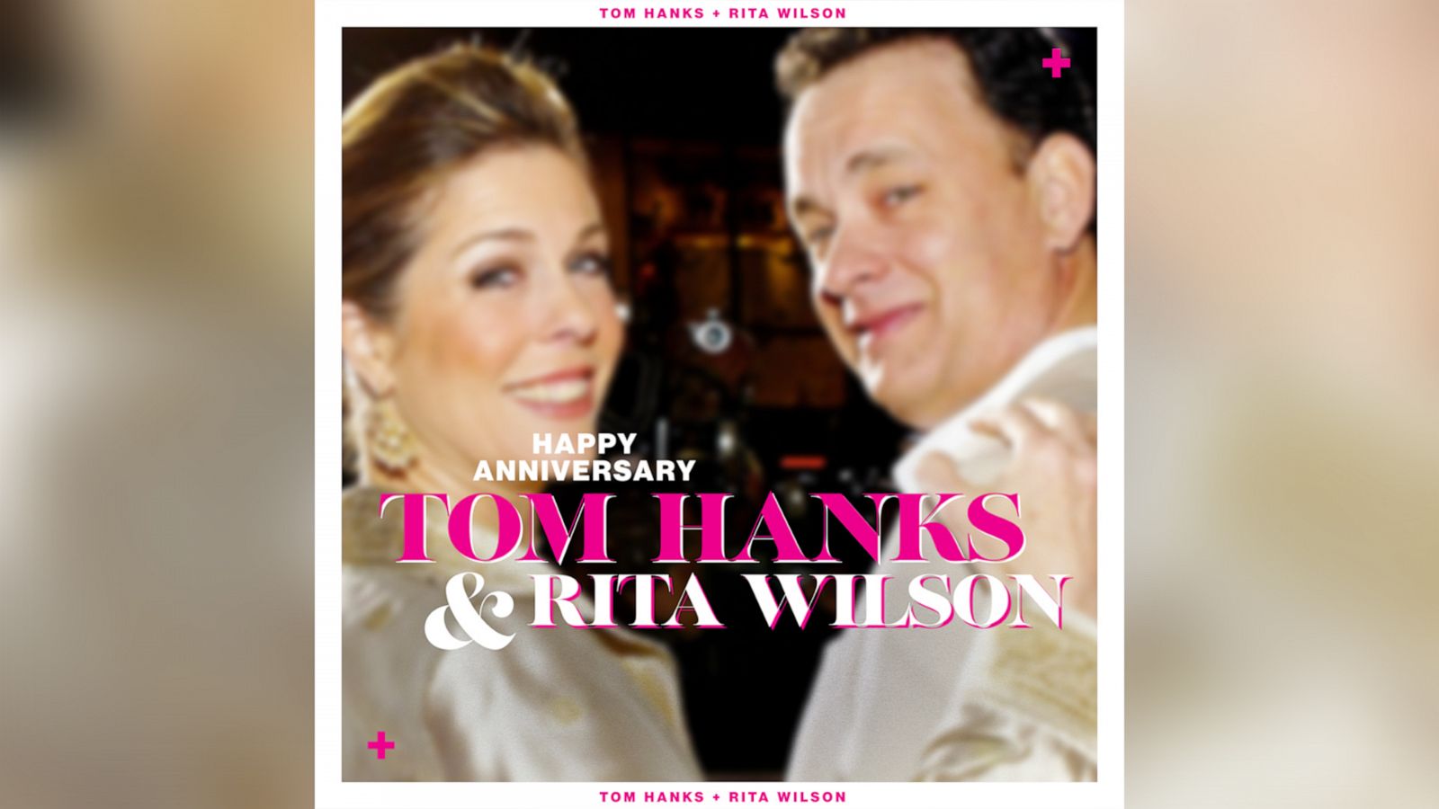 VIDEO: Happy Anniversary Tom Hanks and Rita Wilson