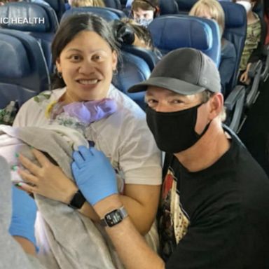 VIDEO: Woman gives birth on airplane to Hawaii