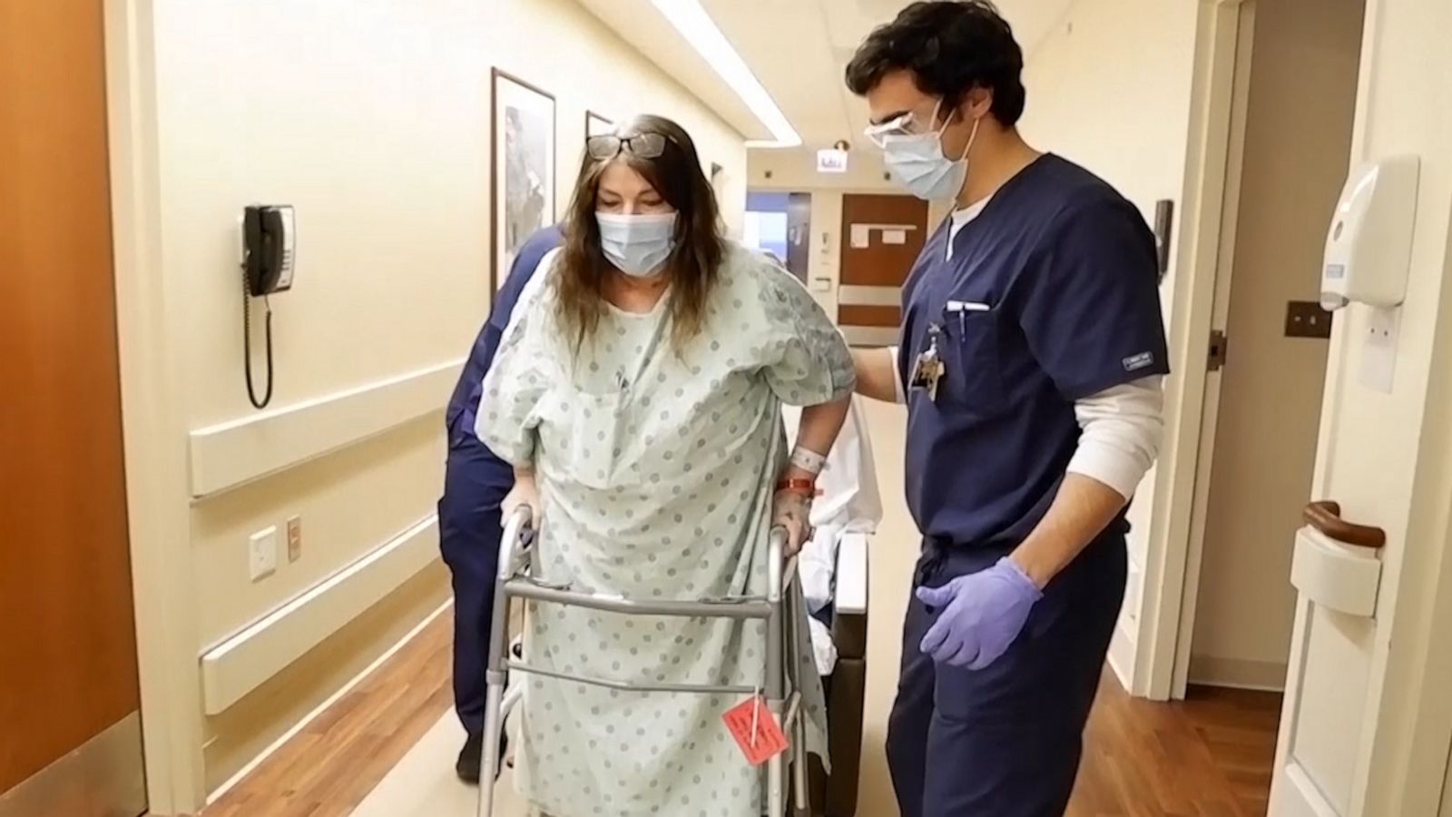 VIDEO: ICU Nurse’s lung transplant scars are her badge of COVID survival reminders