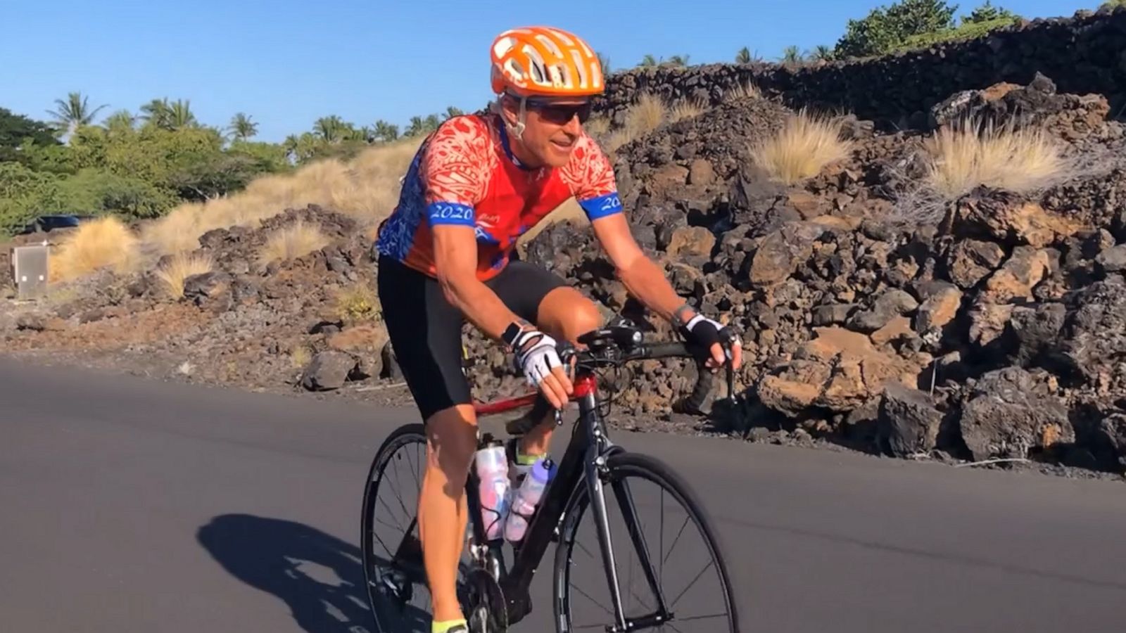 VIDEO: Stage 4 cancer hasn’t stopped this man from training for Ironman triathlon