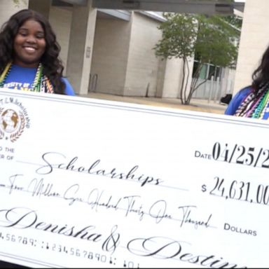 VIDEO: Twins score $24 million in college scholarships