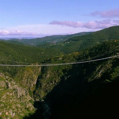 VIDEO: Portugal unveils world’s longest pedestrian suspension bridge 