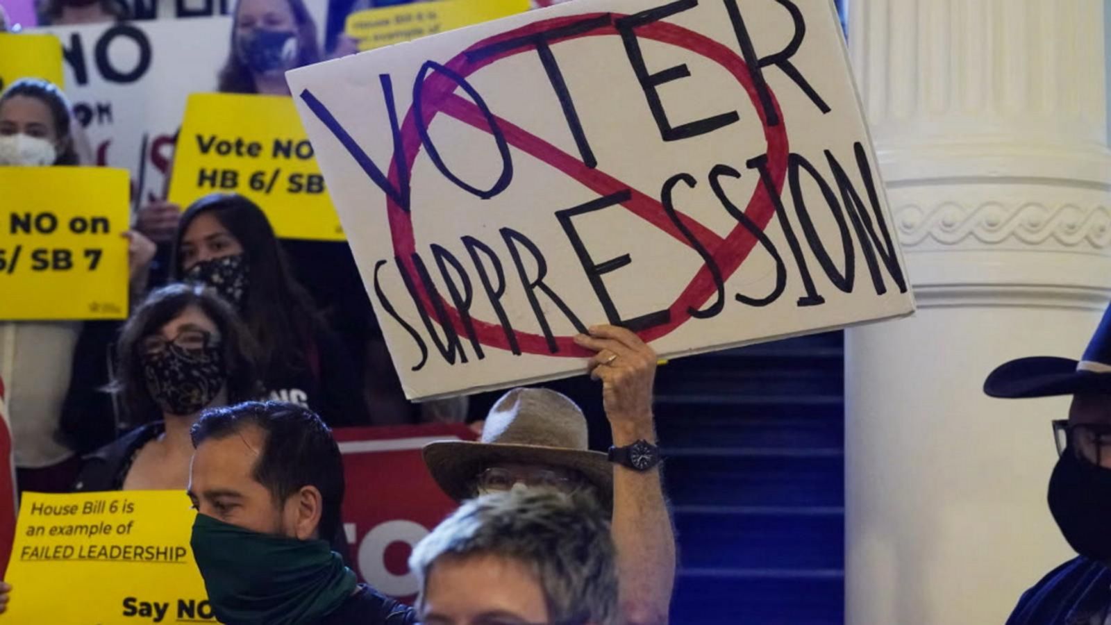 VIDEO: Texas House approves controversial voting restrictions bill