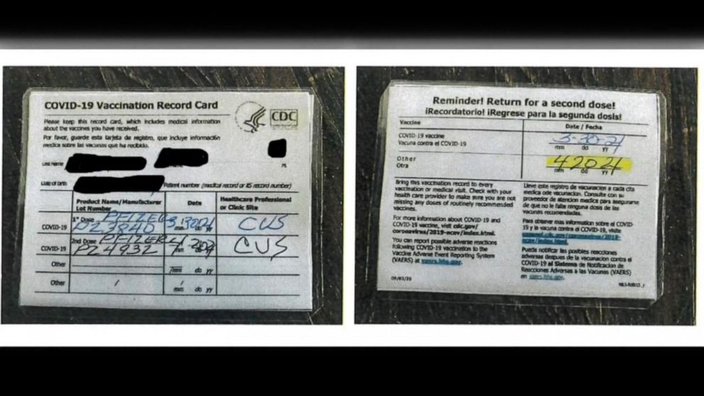 fake vaccine passport