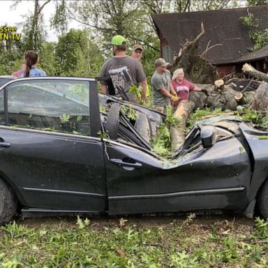 VIDEO: Severe weather on the move through the Great Plains, South