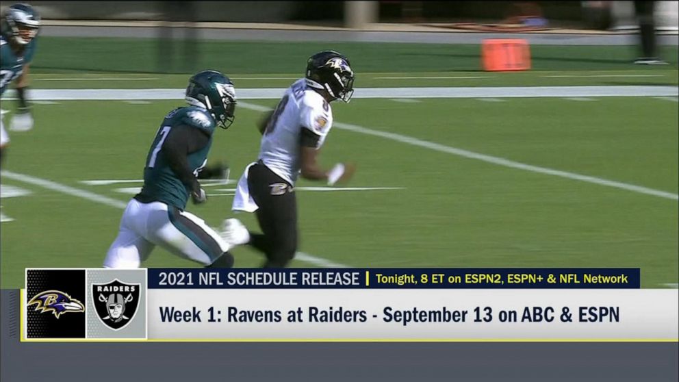 GMA' exclusively announces Monday Night Football's week 1 matchup - Good  Morning America