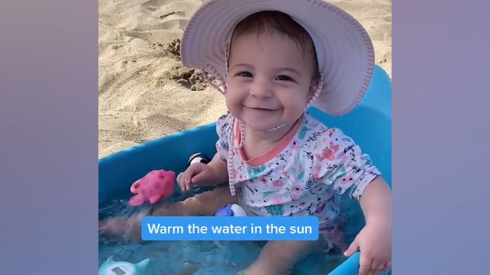 VIDEO: Mom's genius hacks will make bringing baby to the beach a breeze