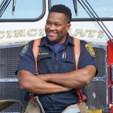 VIDEO: Firefighter inspires kids to dream big