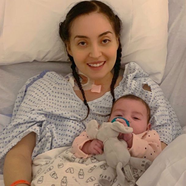 Woman celebrates 1st Mother's Day after giving birth while in coma due to  COVID-19 - Good Morning America