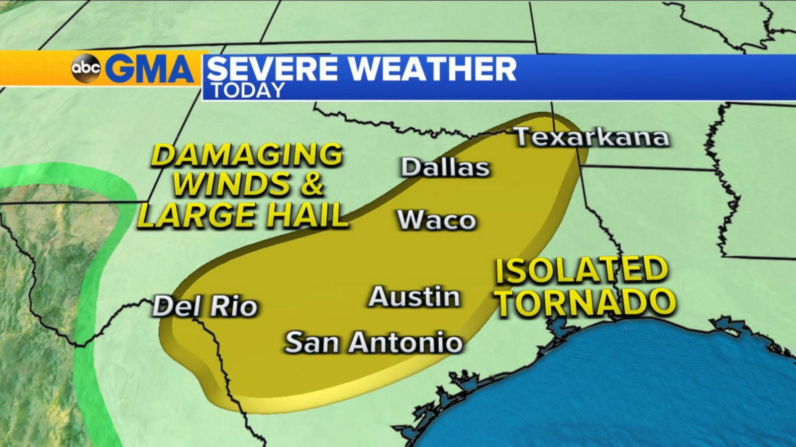 VIDEO: The latest path of the severe weather outbreak in the South