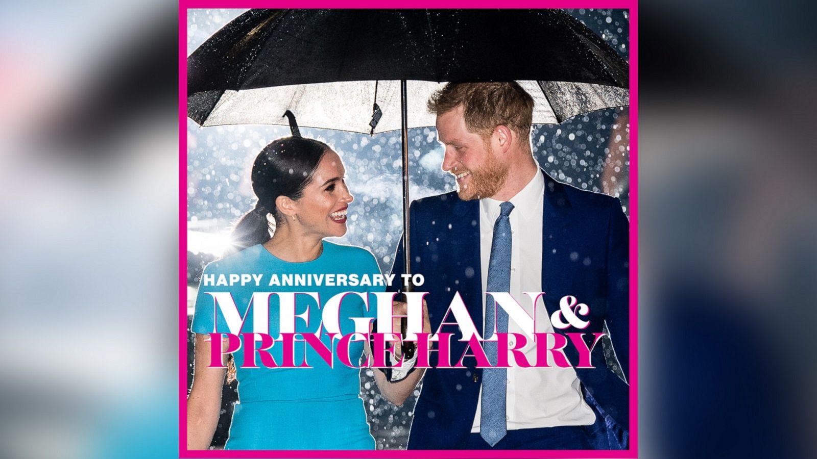 VIDEO: Happy anniversary Meghan Markle and Prince Harry