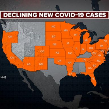 VIDEO: CDC predicts COVID-19 cases, deaths will decrease over next month