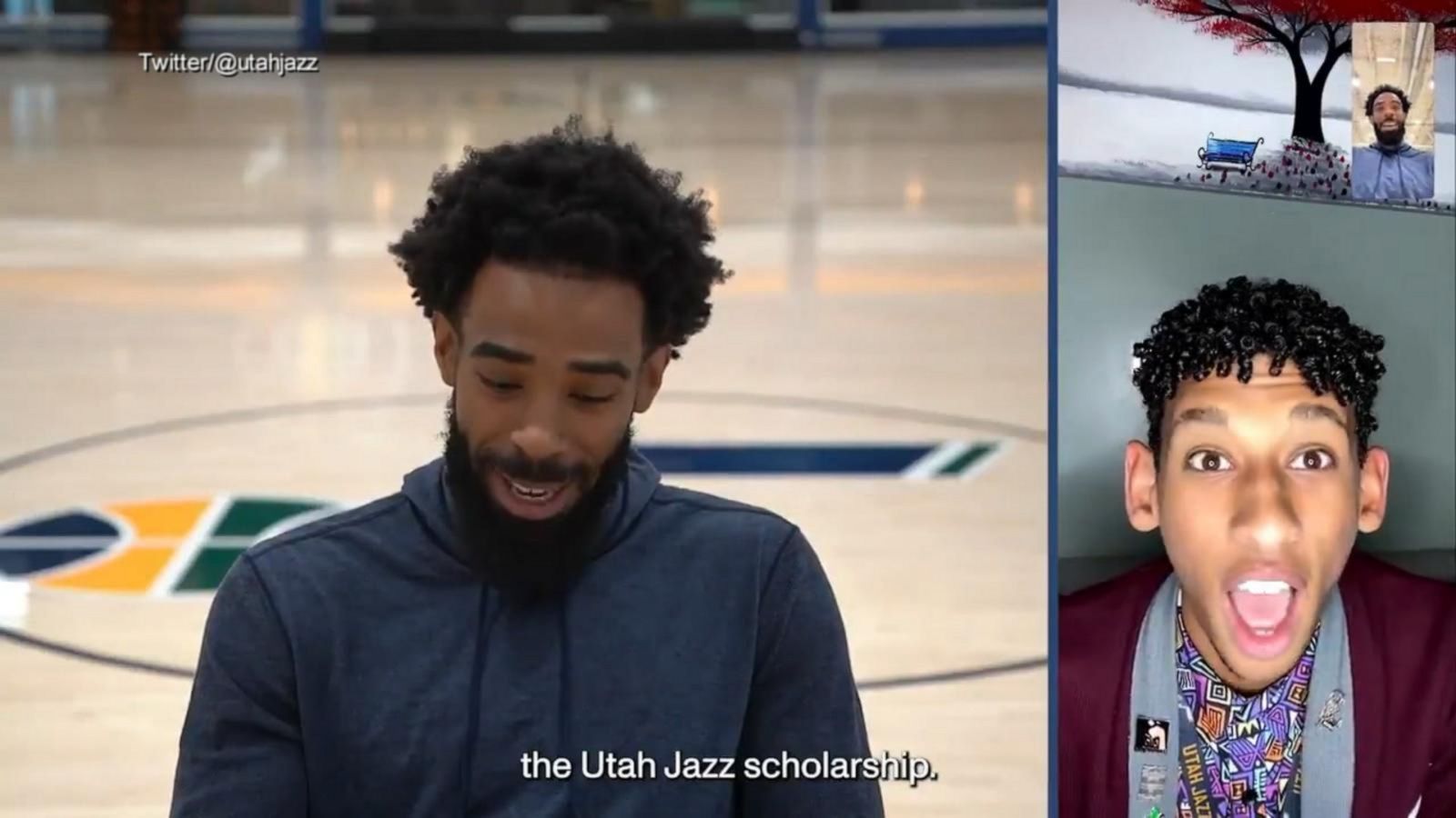 Utah Jazz players surprises students with scholarships - Good Morning ...