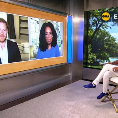 VIDEO: Prince Harry, Oprah Winfrey share behind-the-scenes details of new docuseries