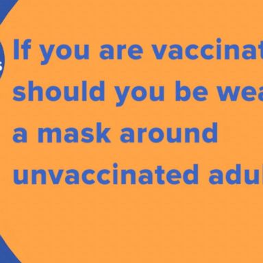 VIDEO: Should vaccinated people wear a mask around those who aren't?