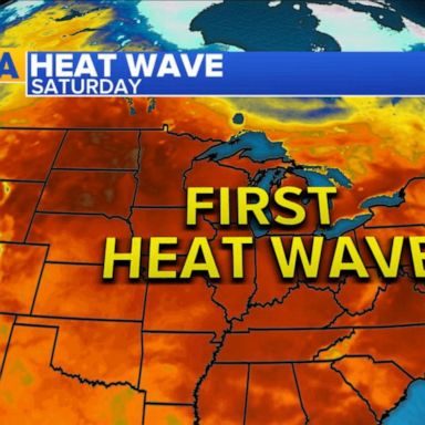 VIDEO: Northeast hit by severe weather as millions brace for heat wave