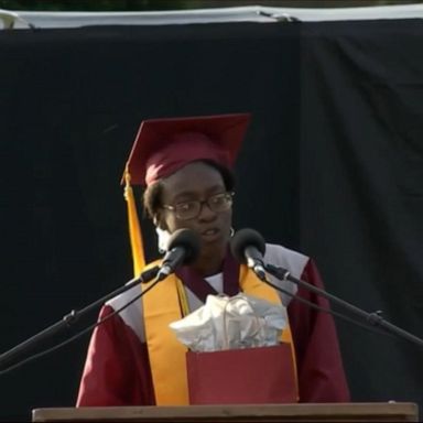 VIDEO: High school graduate gives away $40,000 scholarship