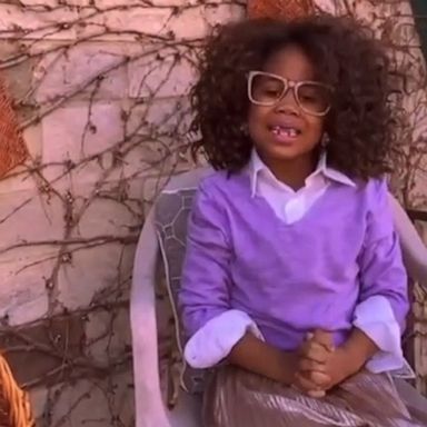 VIDEO: 5-year-old dresses up as Oprah Winfrey with adorable impersonation