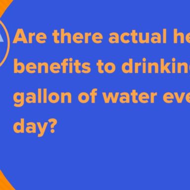 VIDEO: Are there health benefits to drinking a gallon of water every day?