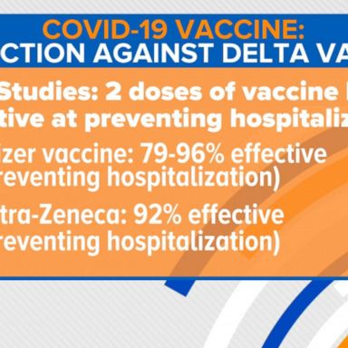 VIDEO: Encouraging news about COVID-19 vaccine against Delta variant