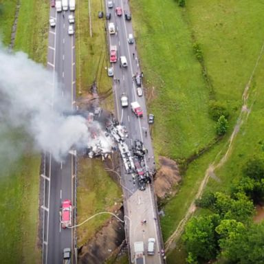 VIDEO: 10 killed in Alabama hydroplaning crash