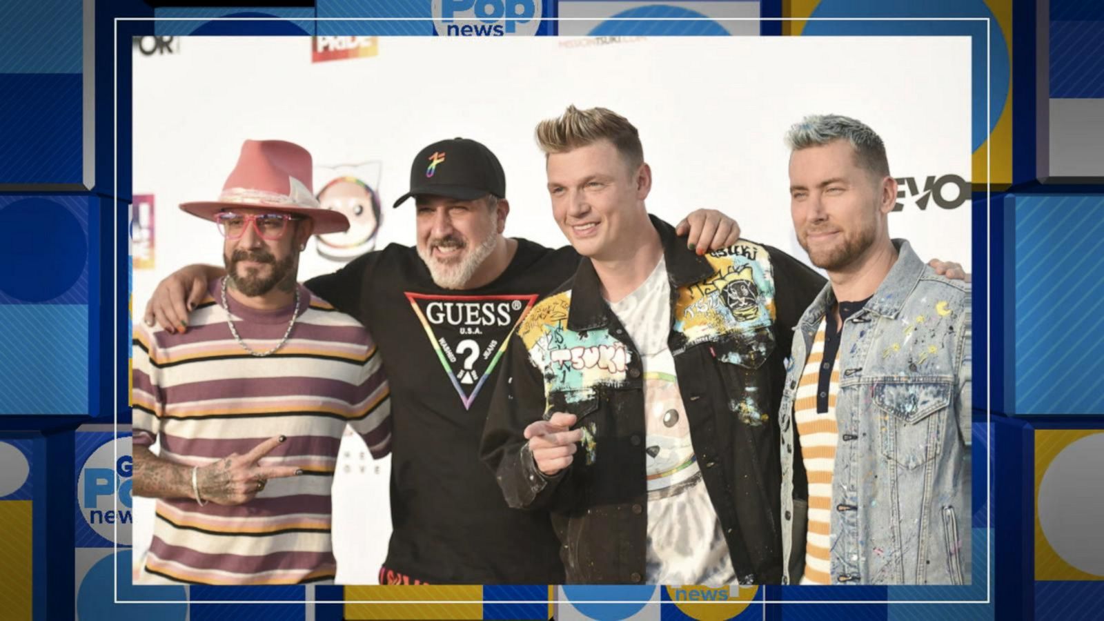 Watch Backstreet Boys' charming 'Late Show' appearence