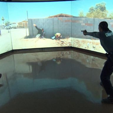 VIDEO: Oakland police using de-escalation simulator to train officers