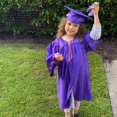 VIDEO: Little brother puts on adorable Pre-K graduation for his big sister 