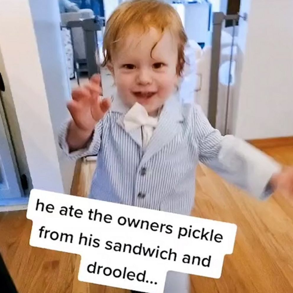 Video Mom brings toddler to job interview after having no child care ...