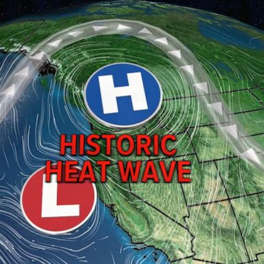 VIDEO: Historic heat wave grips part of the West