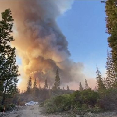 VIDEO: Record-breaking heat fuels wildfires in the West