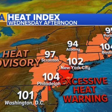 VIDEO: Record breaking temperatures on the way as extreme heat hits both coasts