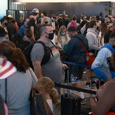 VIDEO: Holiday travel air and road reaches pre-pandemic levels