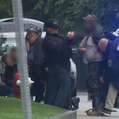 VIDEO: Police arrest 11 people after armed standoff in Massachusetts