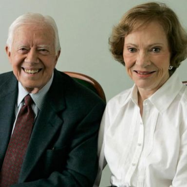 VIDEO: Jimmy and Rosalynn Carter celebrate 75 years of marriage