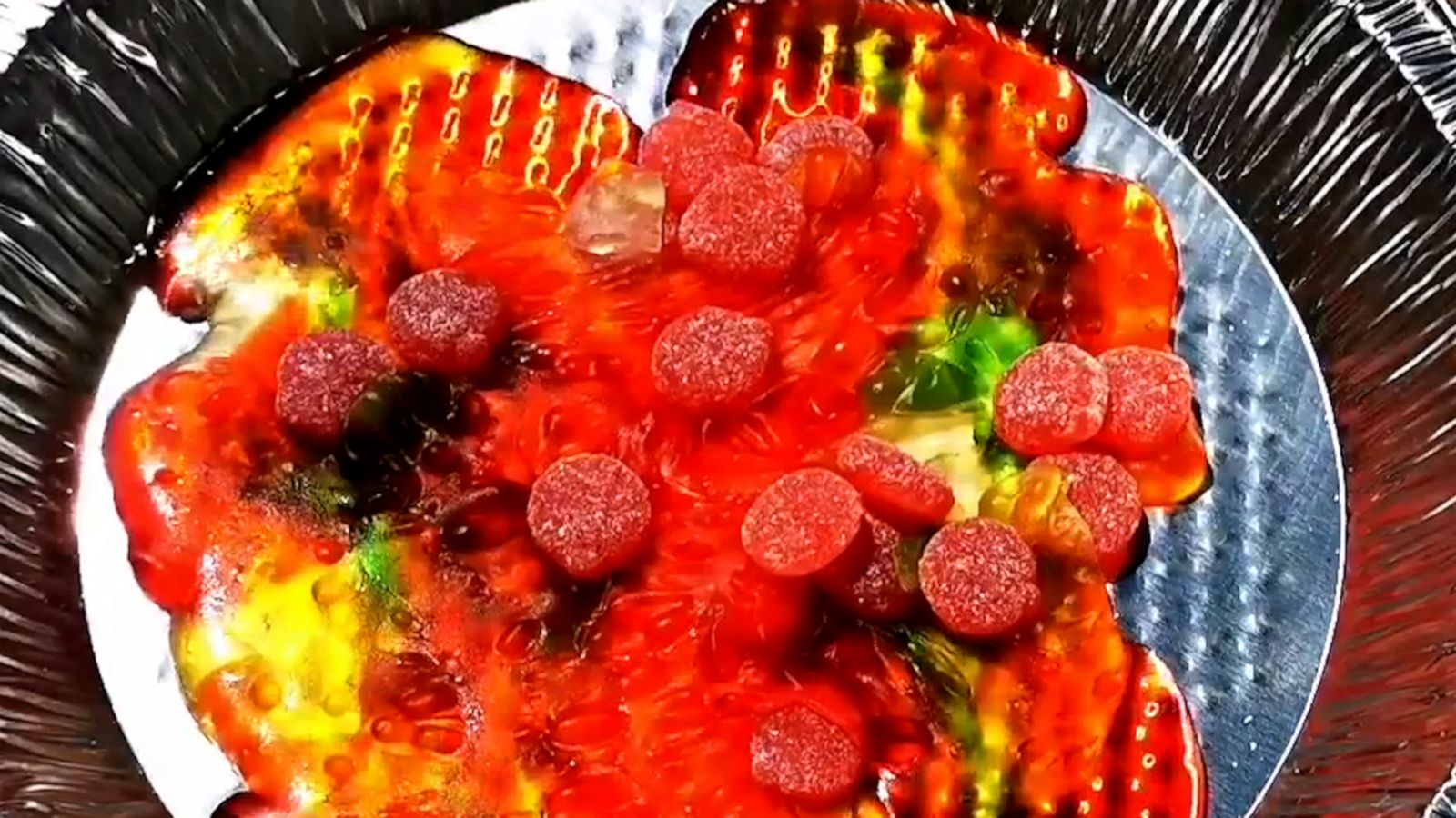 VIDEO: Watch gummy bears liquify before your eyes during record-breaking heatwave