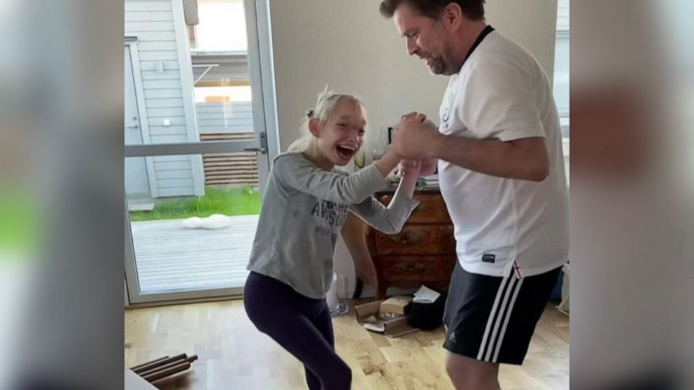 VIDEO: Video of girl dancing with her dad goes viral