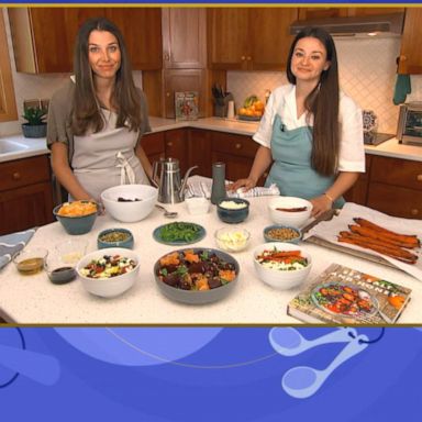 VIDEO: Chloe and Olivia Tsakiris share yogurt bowl, orange and beet salad recipes