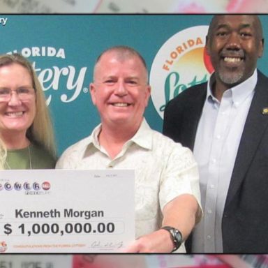 VIDEO: Florida man discovers winning lottery ticket while cleaning