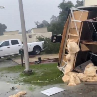 VIDEO: Tropical Storm Elsa barrels up East Coast