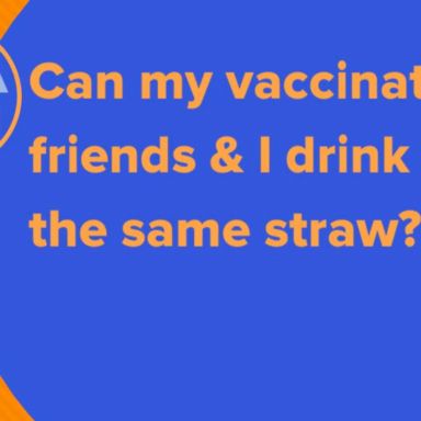 VIDEO: Can vaccinated friends drink from the same straw?